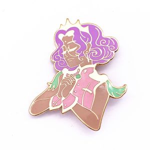 Different Styles Hard Enamel Lapel Pins Metal Plated Gold Silver Nickel Material