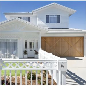 CE White Vertical Vinyl Siding Cladding With High Impact Resistance