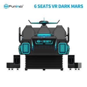High ROI 9D VR Simulator Six Seats Virtual Reality Gaming Machine 1 Year