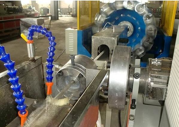Pvc Pipe Extrusion Process Plastic Pipe Manufacturing Machine With Double Screw