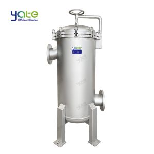 40 Inch 7 Core High Flow Stainless Steel Multi Cartridge Water Filter Housing with 0.5-500 μm Filtration Precision
