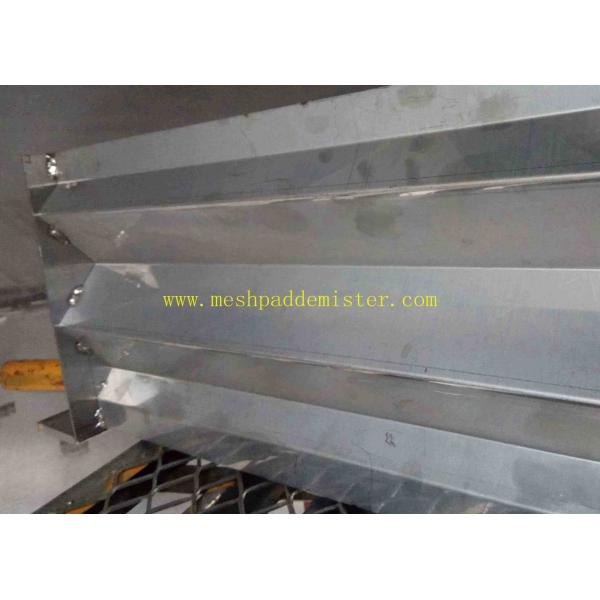 SS316L Vane Plate Droplet Separator Mist Eliminator 1mm Thickness Corrugated