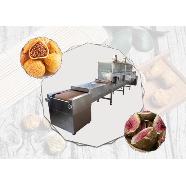 Quality 120 Kw Fig Microwave Drying Of Food Sterilization Machine Multi Functional Low Noise wholesale