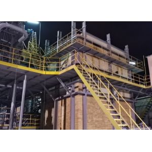 China Water Glass Sodium Silicate Furnace With Air Cooling Water Cooling Function on sale