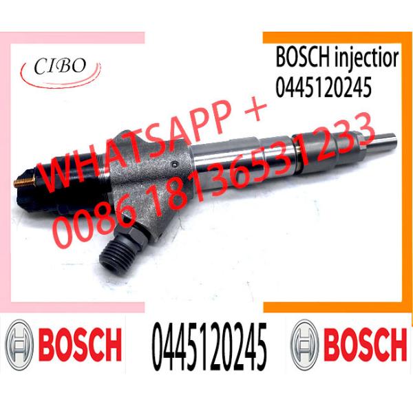Quality Common Rail Fuel Injector 0 445 120 245 Injector Nozzle 201149061 0445120245 For  GAZ SADKO  Engine Car wholesale