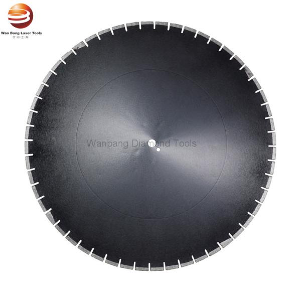 Quality No Edge Broken 800mm Asphalt Saw Blades With Protective Segments wholesale