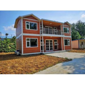 Live Light Villa Prefabricated Mobile House With Steel And Sandwich Board