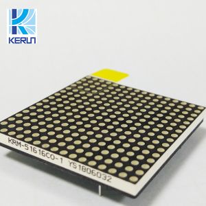 40mm 16x16 Dot Matrix Display Module RGB LED Running Display ODM OEM