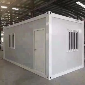 Galvanized Steel Prefab Container House with EPS Sandwich Panels