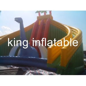 Cheap Attractive Slide Jumper Bouncer Bouncy Children Inflatable Slide Beach Fun for sale