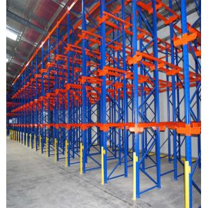 Cold Rolled Steel Q235B Drive In Pallet Racking System Heavy Duty