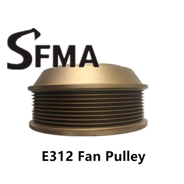 Excavator 8 Groove OD139 E312D Pump Fan Pulley