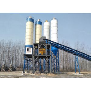 Fully Automatic Stationary Concrete Batching Plant 90m3/H For Precast Factory