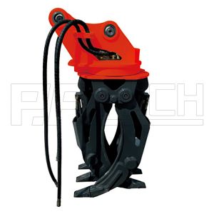 CAT Excavator Attachments 3 Point Grapple, 1000mm Rotating Grabs Excavator