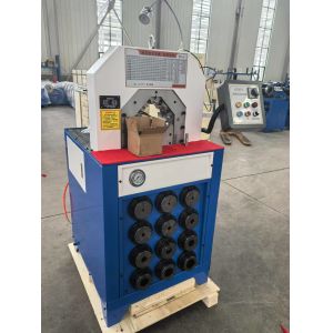 Cheap 2 Inch Button Control Systerm 5.5kw/7.5kw 300 Pieces/H With Fast Change Moulds Tools Hydraulic Hose Crimping Machine for sale