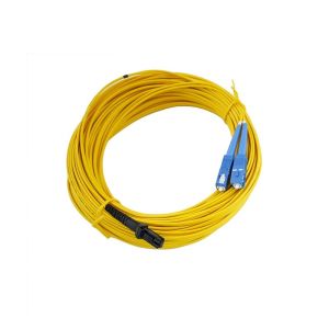 LC / APC Fiber Optic Patch Cord MT-RJ to SC Singlmode Duplex Zipcord Without