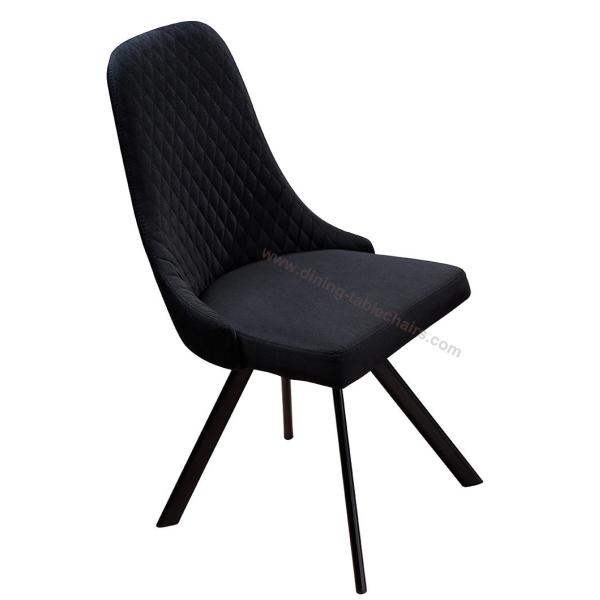 Quality Polyester Upholstered Dining Room Chairs High Density Sponge Bedroom Use wholesale