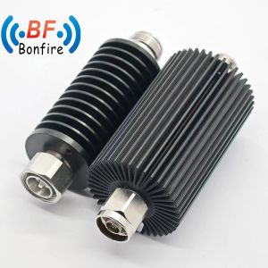 Grey DC-3800MHz RF Coaxial Attenuator 40dB N Type Male to Female 10W Low Pim