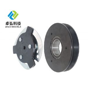 Auto AC Compressor Pulley Clutch Kit 4PK 115MM 12V for BMW X5 3.0 4.8 Car Fitment