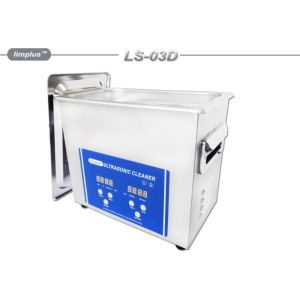 3L Bench Top Ultrasonic Cleaner Stainless Steel With Digital Timer