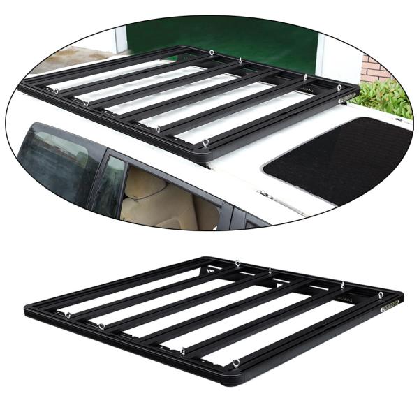 Process Laser Cutting 4X4 Car Roof Racks for LC200 Thickened Aluminum Alloy Roof