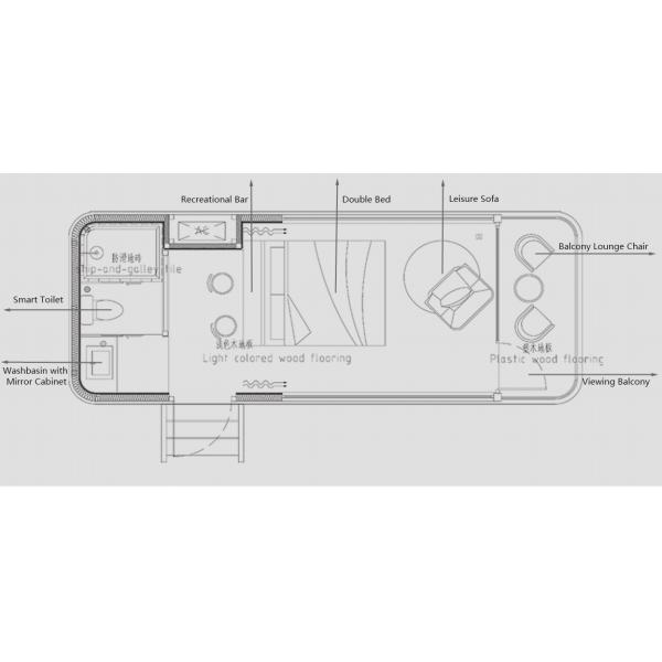 B5 Space Capsule Ultimate Fusion Of Comfort And Futuristic Design For Resorts 2 People