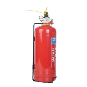 SAFEWAY 2kg Dry Powder Fire Extinguisher Convex Ring Portable