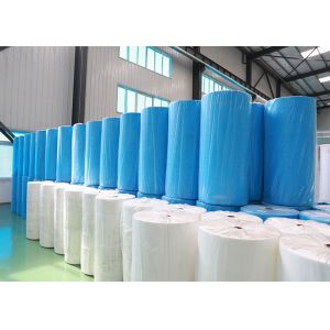 Cheap 70gsm Embossed Spunlace Nonwoven Fabric with Pearl DOT Pattern for sale