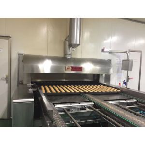 Independent Temperature Control 380V Egg Yolk Cake Bakery Machinery And