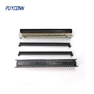 Wire SCSI MDR Connector Mini D Ribbon Connector 100Pin Male SCSI IDC Cable