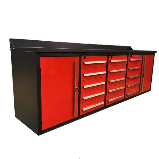 Powder Coating Finish Cold Rolled Steel ESD Workbench for Car Repair Garage