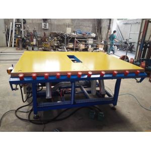 Warm Edge Spacer Air Float Table,Flexible Spacer IG Assembly Table,Air Floating Application Table with Tilting&Sucker