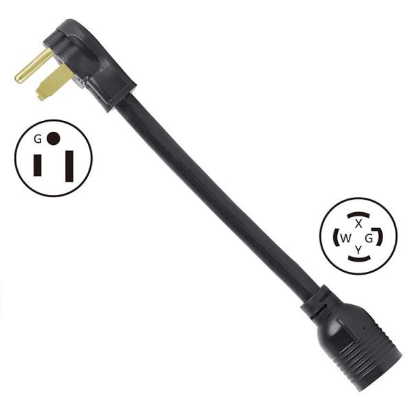 Extension Cord IP level IP22 US Certified Nema 6-50p to Nema 10-50r L14-30r