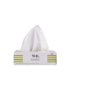 China Virgin Wood Pulp Cotton Thread 20*18CM Facial Paper Towels on sale