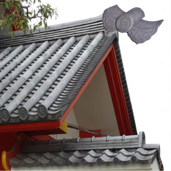 Quality Antiques Style Japanese Roof Tiles Decoration Practical Roofing Material wholesale
