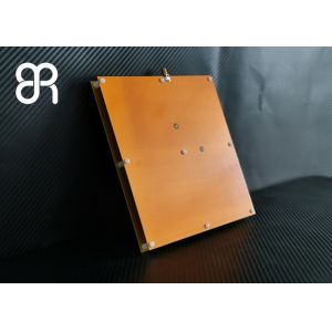 Slim 8dBic Long Distance Rfid Antenna Plastics FR4 Material With UHF Card Reader