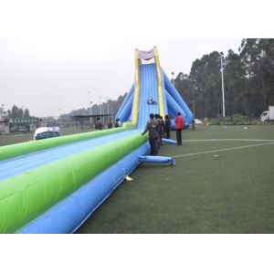 Durable Long Giant Inflatable Water Slide For Adult Size 60*15*12m