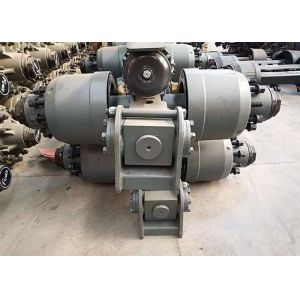 Low Bed Semi Trailer Spare Parts 16T Three Wire Six Replacement Trailer Axles