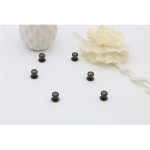 High quality brass material shiny gunmetal color metal 8 mm monk head rivets