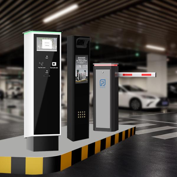 LPR Parking Controller Parking Machine With 5MP Camera and 18.5 inch LCD Display