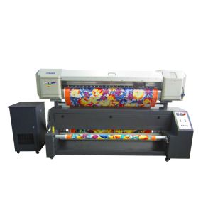 Digital 100% Polyester Direct Sublimation Textile Printer With Dual Cmyk Color