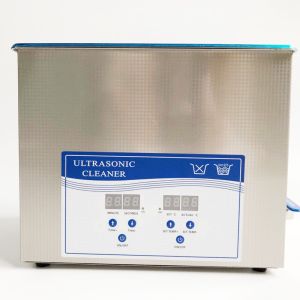 40KHz Desktop Ultrasonic Cleaner PCB Cleaning Remove Flux / Eliminate Water