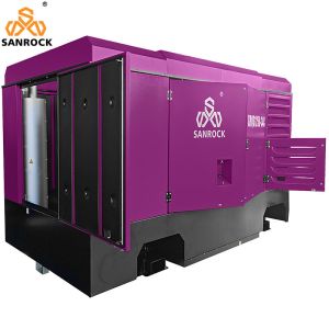 Lubricated Screw Air Compressor Portable Rotary Screw Air Compressor Machine