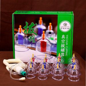 Professional Cupping Cups Set Traditional Thickened 24PCS 12PCS Hijama Wholesale