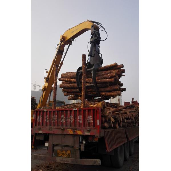 Quality Wood Grab Machine WLYS25 Wheeled Material Handler Grab Crane wholesale