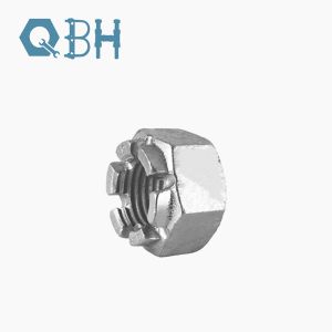 Hot Forging Hex Slotted Nuts DIN935 DIN937 DIN979