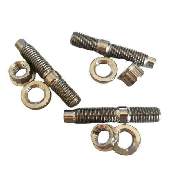 Quality Experience Enhanced Engine Performance with Natural Finish Titanium Turbo to Manifold Stud Kit M8 M10 and DIN Standard wholesale