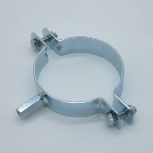 Pipeline Connectors Clips Adjustable Galvanized Pipe Clamp Hanging Hoop With M8