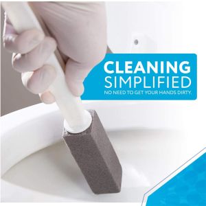 Pumice Stone for Toilet Bowl Cleaning with Handle