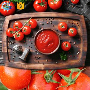 RTE Concentrated Tomato Paste Puree Bulk Food Additives 25kg